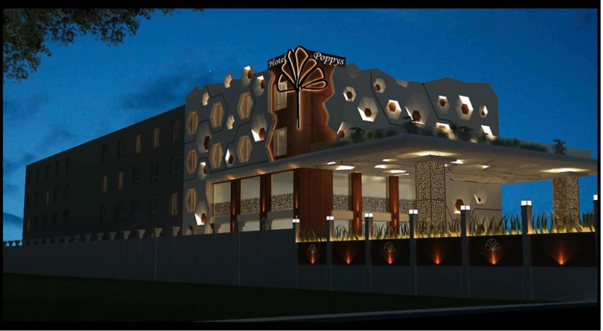Poppys Hotel Мадурай Экстерьер фото